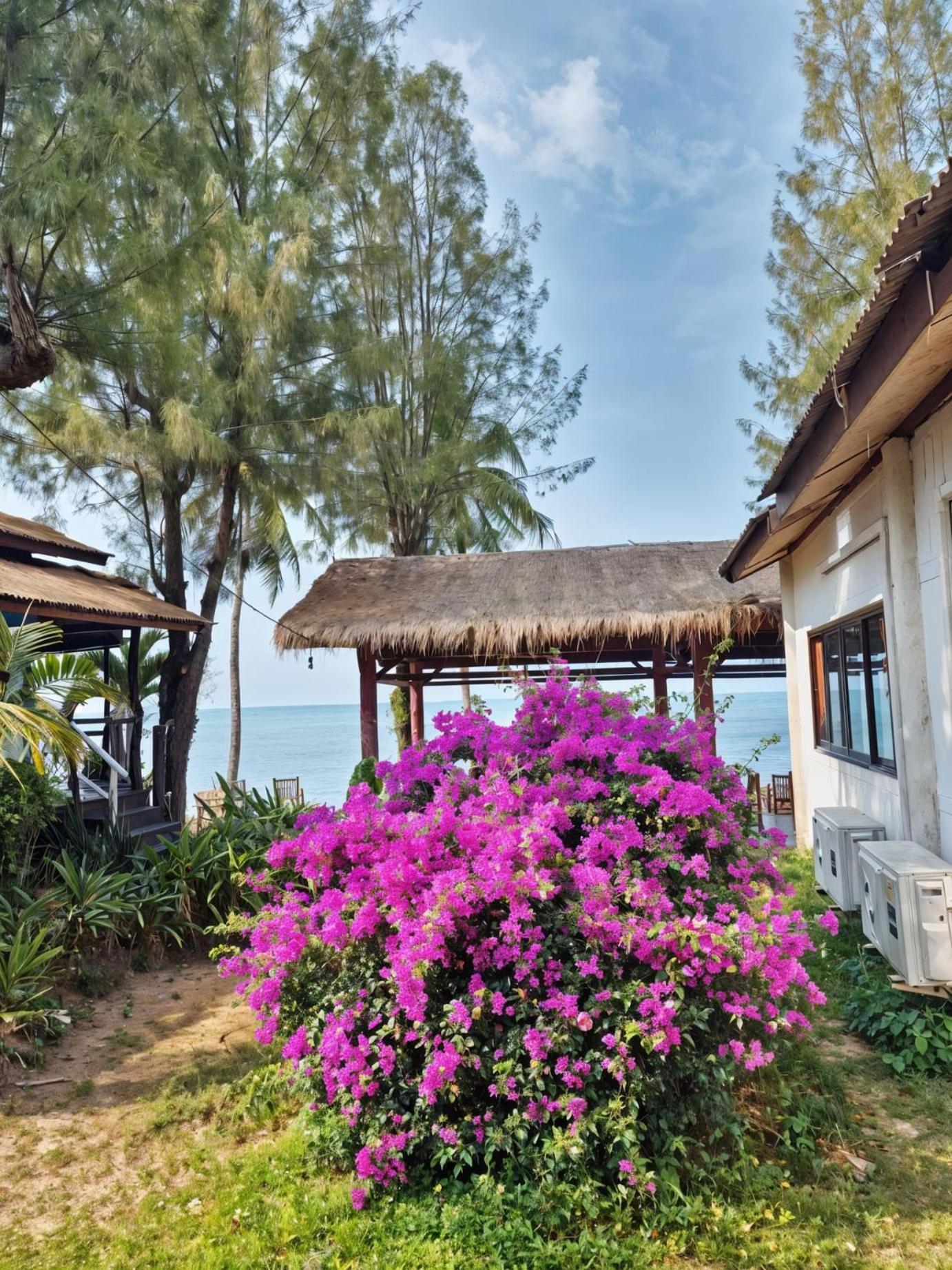 A Little Bungalows By Beach Amphoe Koksamui Esterno foto