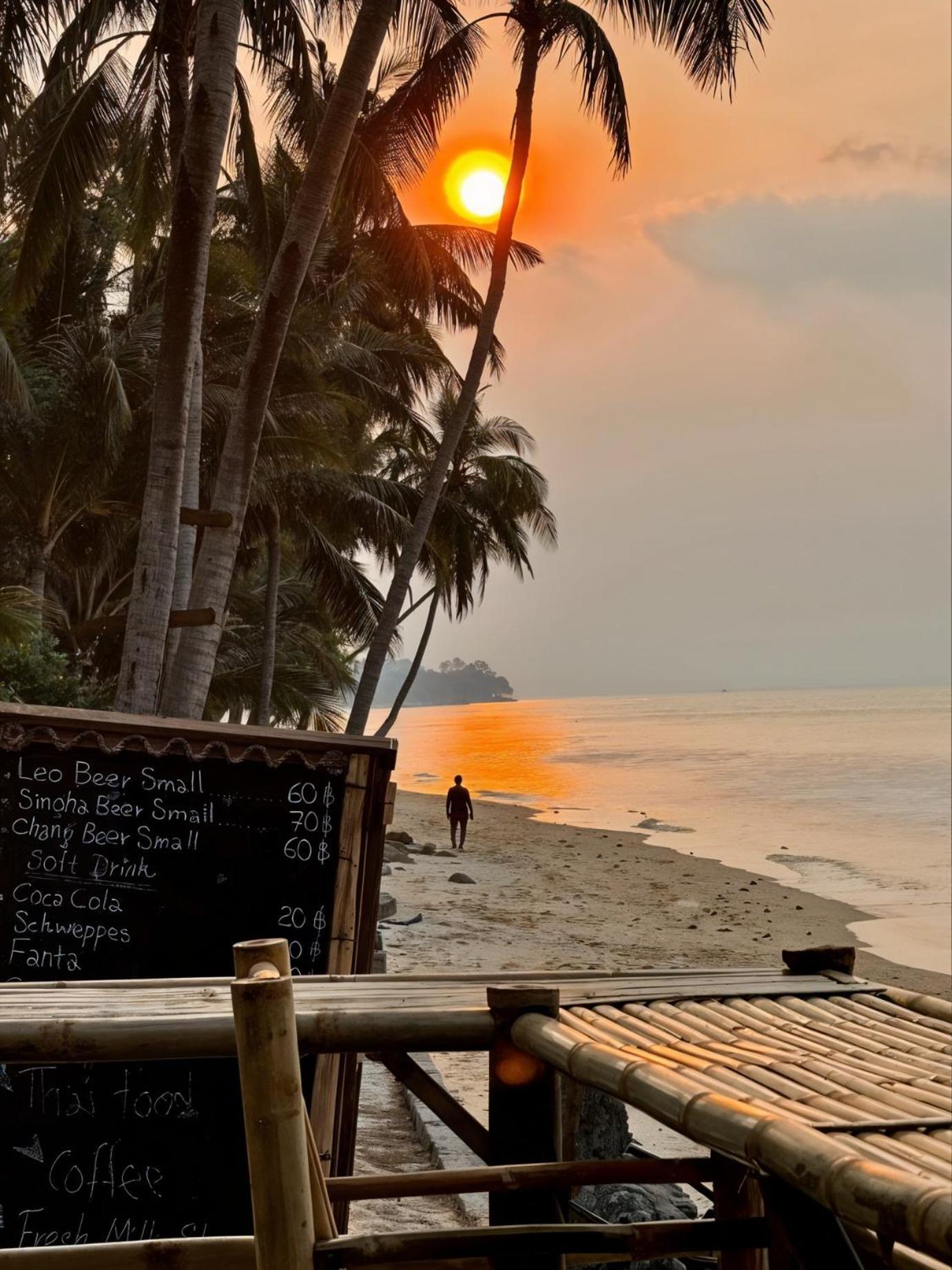 A Little Bungalows By Beach Amphoe Koksamui Esterno foto